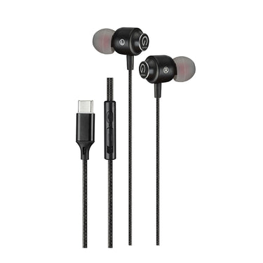 Shintaro USB-C Stereo Earphones with In-line Microphone